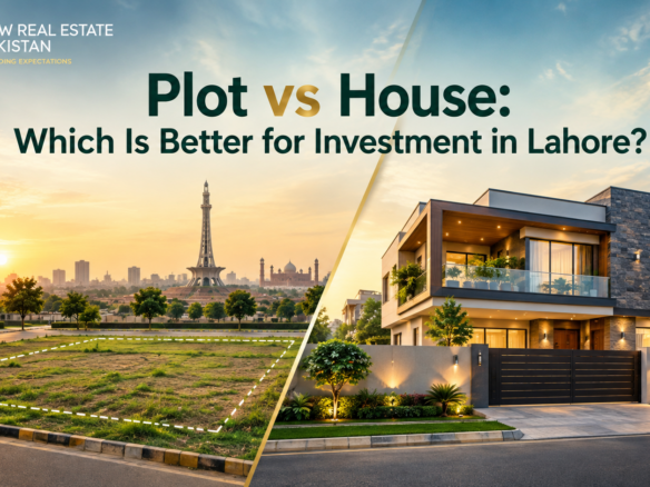 buy a plot or invest in a house